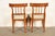 Kindel Furniture Regency Solid Cherry Wood Klismos Side Chairs or Dining Chairs, Pair For Sale - Image 13 of 15