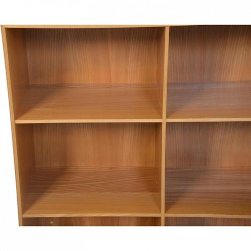 Vintage Bookcase in Elm by Mogens Koch, 1970s For Sale - Image 3 of 11