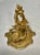 Gold Italian Gold Gilt Carved Wood Wall Shelf by Franco Tacchi, Early 20th Century For Sale - Image 8 of 11
