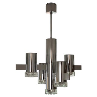 Chandelier by Gaetano Sciolari for Sciolari, 1970s For Sale
