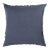 Navy Blue Down Linen Pillow For Sale