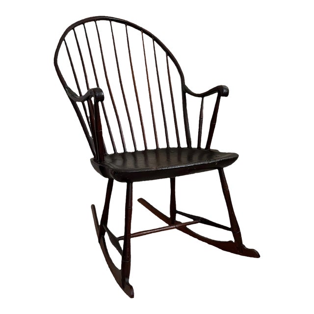 Late 18th Century Windsor Chair - Rocking Chair | Chairish