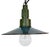 Industrial Blue Enamel Military Pendant Lamp with Cast Aluminium Top, 1960s For Sale - Image 18 of 18