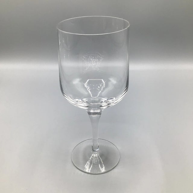 Glass Orrefors Rhapsody Tall Water Goblets -Set of 4 For Sale - Image 7 of 13