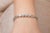 Sky Blue 28.5 Carats Blue Topaz Gemstone Tennis Bracelet in 18k Yellow Gold For Sale - Image 8 of 17