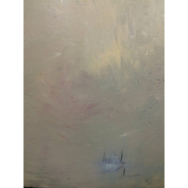 Gray Tom Lieber, Untitled Large Abstract Expressionist Color Oil Painting Tom Lieber For Sale - Image 8 of 9