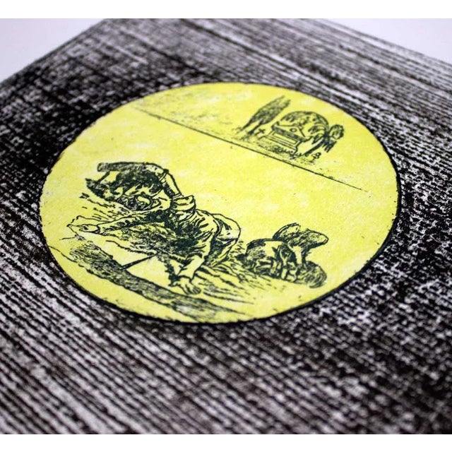 Wood Modern Max Ernst Lithograph Original Numbered Limited Ed. 125 with Archival Frame For Sale - Image 7 of 8