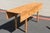 19th Century French Provincial Farmhouse Pine Drop-Leaf Dining Table For Sale - Image 4 of 18