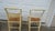 1980s Pair of 1980s Farmhouse Hitchcock Chairs Designer Cream For Sale - Image 5 of 9