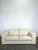 Two-Seater Cream Leather Sofa from Rivolta, Italy For Sale - Image 4 of 11