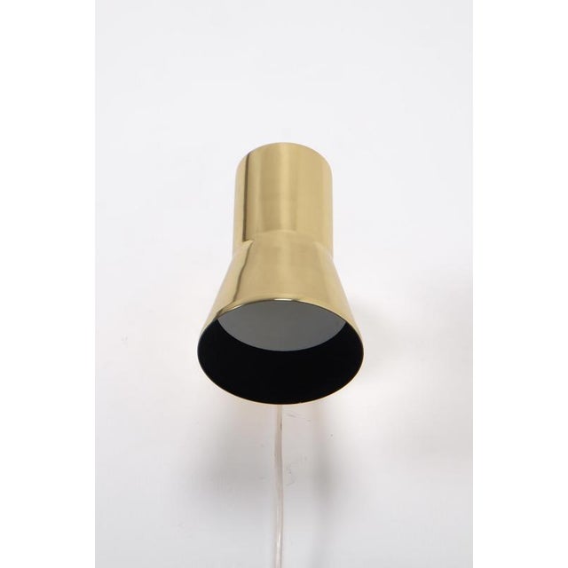 Gold Wall Light by Hans-Agne Jakobsson, 1960s For Sale - Image 8 of 11