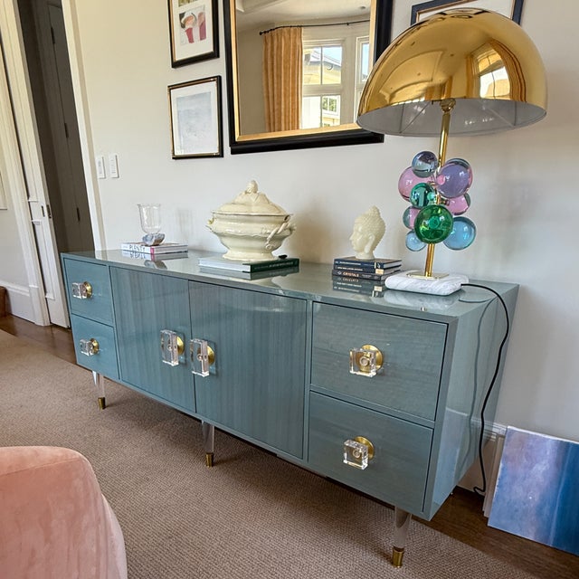 Anthropologie Lacquered Regency Buffet | Chairish