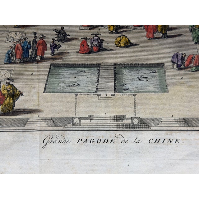 Bernard Picart, Pagode De La Chine / Grande Pagode, 1728, Etching For Sale - Image 8 of 11