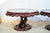 Vintage Hollywood Regency Mediterranean Style Carved Syroco Glass Top Low End Tables. Item features nice carvings...