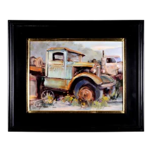 Betty Carr "Retired" Oil Painting on Linen