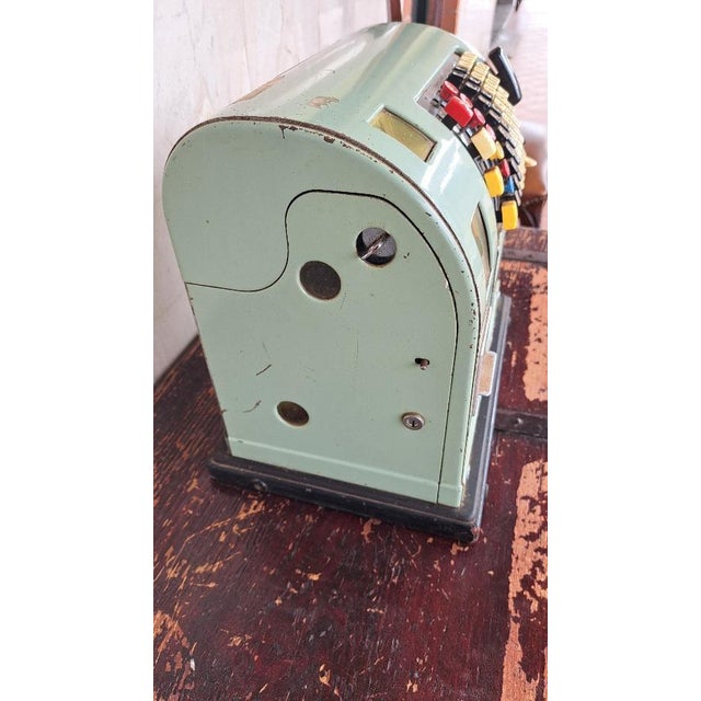 Vintage Mechanical Cash Register from RIV, 1950s For Sale - Image 4 of 8