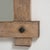 Red 19th Century France Brutalist Red Wood Mirror For Sale - Image 8 of 8