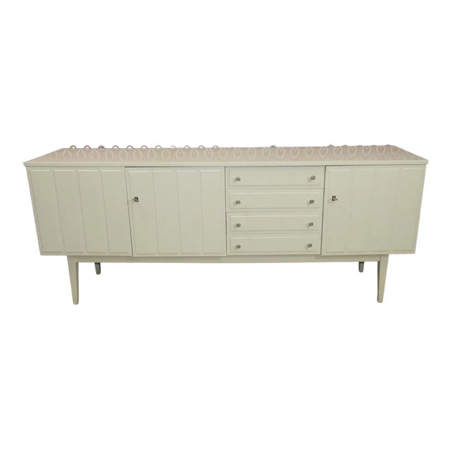 Large Cream Sideboard, 1970s For Sale