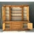 Hollywood Regency Vintage Monumental Rustic Pine Hutch For Sale - Image 3 of 13