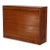 Antique Oak Roll Front Cabinet C1920 For Sale