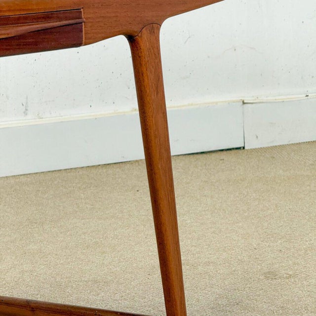 Johannes Andersen Vintage Danish Coffee Table by Johannes Andersen, 1960 For Sale - Image 4 of 11