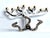 Silver 1980s "Tree of Life" Menorah by Sandra Kravitz for Rosenthal For Sale - Image 8 of 11