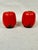 Japanese Vintage Tomato Shaped Salt & Pepper For Sale - Image 3 of 8