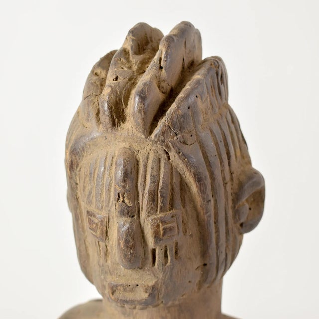 Early 20th Century Early 20th Century Ijo Standing Male Figure Nigeria For Sale - Image 5 of 12