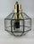 Space Age Ceiling Lamp in Glass & Brass from Glashütte Limburg Germany, 1970s For Sale - Image 12 of 18