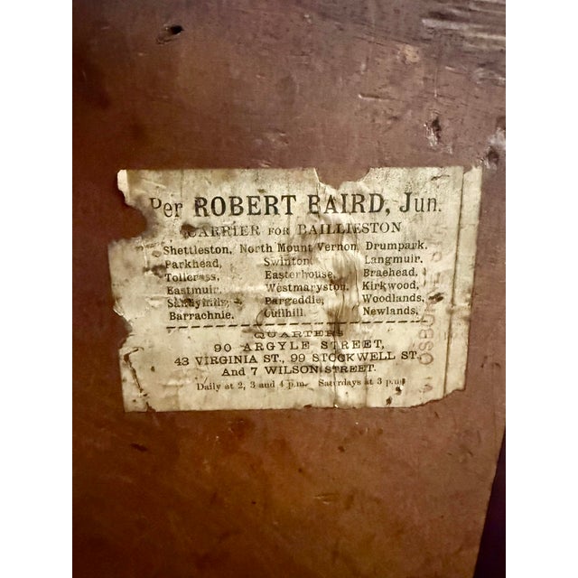 Antique Early 19th Century English Georgian Mahogany Shopkeeper’s Writing Slope Desk For Sale - Image 10 of 12