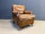 Mid-Century Modern Leather Club Chair, 1950s For Sale - Image 12 of 14