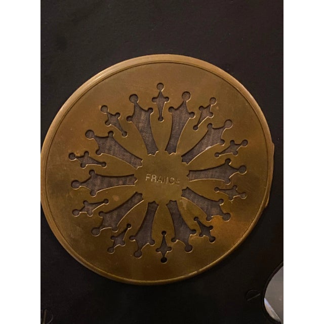 Black 19th Century French Black Gilded Clock For Sale - Image 8 of 9