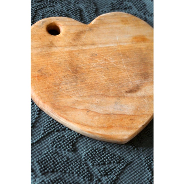 Unique Heart Cutting Board For Sale - Image 4 of 6