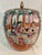 Chinoiserie Vintage Chinese Famille Rose Chinoiserie Ginger Jar With Court Scene and Lid, 13.5 Inches - Republic to Mid Century Period For Sale - Image 3 of 13