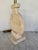 Late 20th Century Vintage Hollywood Regency Solid Travertine Stone Lamp For Sale - Image 5 of 11