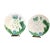 French Faience Salins Barbotine Majolica Plates - a Pair For Sale In Dallas - Image 6 of 6