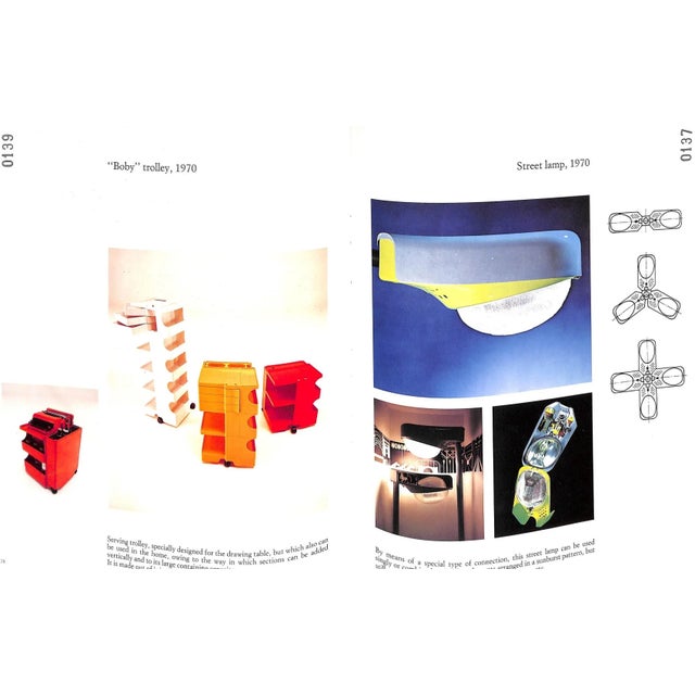 1980s "Joe Colombo and Italian Design of the Sixties" 1988 Favata, Ignazia [Commentary and Catalogue] For Sale - Image 5 of 12