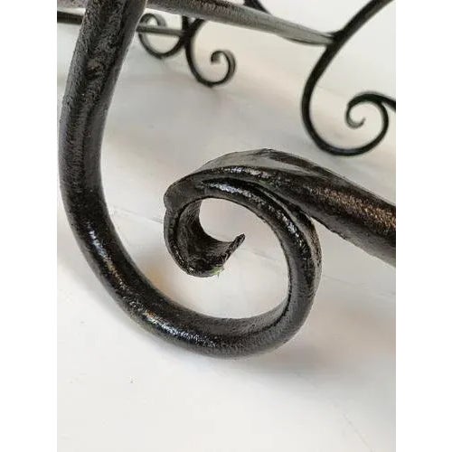 Italian Brown Wood Daybed For Sale - Image 6 of 12