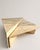 Beige Vintage Italian Travertine Low Triangular Nesting Coffee Tables, 1970s, Set of 2 For Sale - Image 8 of 15