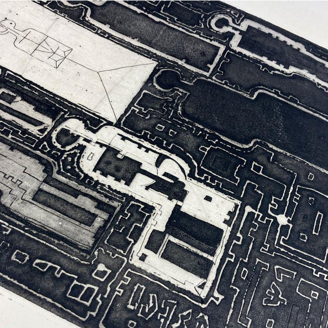Janusz Wysocki, Waiting, Engraving, 1960s For Sale - Image 4 of 8