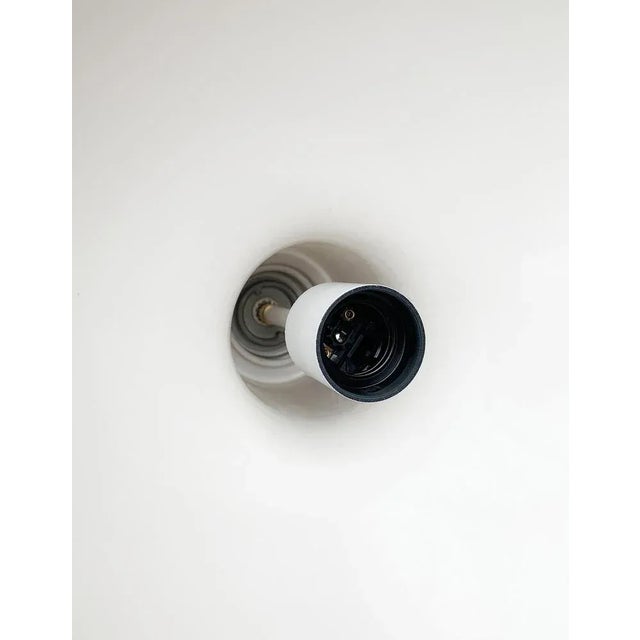 White Mid-Century German Space Age Pendant Lamp from Staff Leuchten For Sale - Image 8 of 18