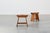 Rustic Pine Stool with Cut-Out Trestle Legs, Sweden, 1920 For Sale - Image 15 of 17