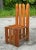 Vintage Boho Picket Fence Chair For Sale In West Palm - Image 6 of 6