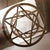McGuire of San Francisco 48" round glass top rattan bamboo base dining table set. Table: 48"dia x 29.25"H, Base: 28"dia,...