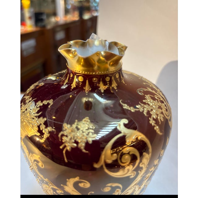 Late 19th Century 19th Century Hand Painted Portrait Cabinet Vase by Rosenthal For Sale - Image 5 of 6
