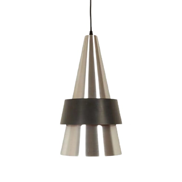 Vintage Danish Corona Pendant Lamp by Jo Hammerborg for Fog & Mørup, 1960s For Sale