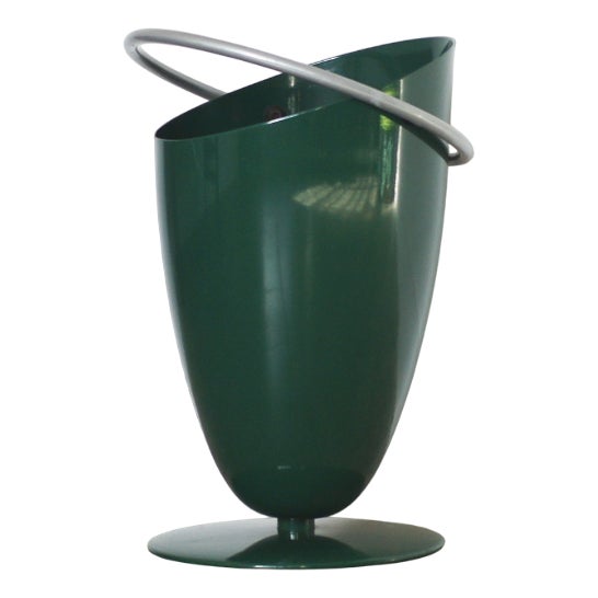Vintage Italian Umbrella Stand by Mario Mazzer for Morphos Acerbis, 1980s For Sale