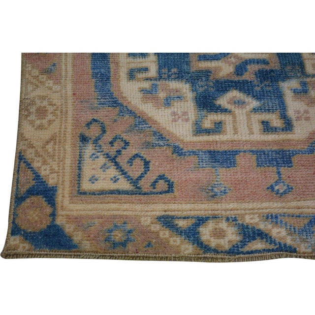 Turkish Vintage Turkish Anatolian Hand Knotted Wool Rug, 2'3''x4'2'' For Sale - Image 3 of 5