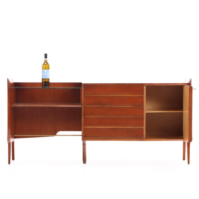 Mid-Century Modern Italian Mid Century Modern Cabinet by Gio Ponti for Dassi For Sale - Image 3 of 7