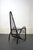 Postmodern Curved Wooden Armchair by A. Siabu, Italy, 1980s For Sale - Image 3 of 7
